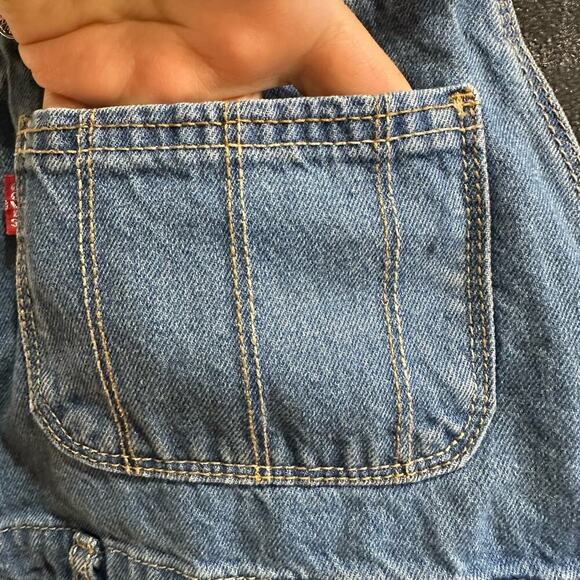 Levi's Denim Shortalls, VGUC, Sz XS (5/6) (5A) - Picture 4 of 8